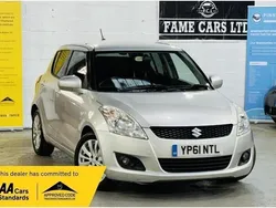 Silver Used 2011 Suzuki Swift SZ4 Hatchback | £4,800 (Good price)