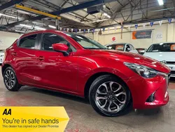 Red Used 2015 Mazda 2 Edition Hatchback | £7,791 (Fair price)