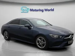 Blue Used 2022 Mercedes CLA180 AMG line Sedan | £21,700 (Good price)