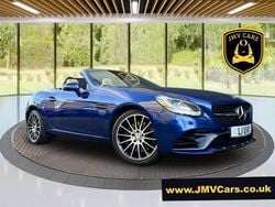 Blue Used 2016 Mercedes SLC200 AMG line Cabriolet | £16,475 (Fair price)