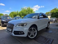 White Used 2013 Audi Q5 S-line plus SUV | £7,650 (A bit pricey)