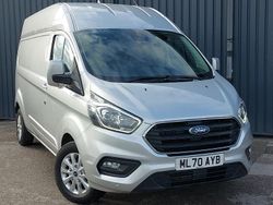 Silver Used 2020 Ford Transit Custom Limited Van | £17,298 (A bit pricey)