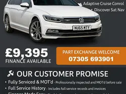 White Used 2015 VW Passat R-line Estate | £8,595 (Fair price)