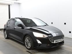 Black Used 2018 Ford Focus Titanium X Hatchback | £8,690 (Fair price)