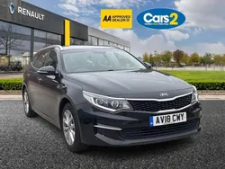 Black Used 2018 Kia Optima 2 Estate | £7,495 (Fair price)