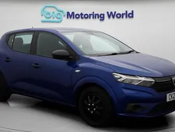 Blue Used 2021 Dacia Sandero Essentiel Hatchback | £7,700 (Fair price)