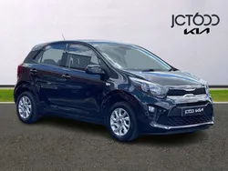 Black Used 2018 Kia Picanto 2 Hatchback | £7,278 (Fair price)
