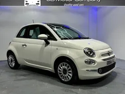 White Used 2016 Fiat 500 Lounge Hatchback | £4,200 (Fair price)