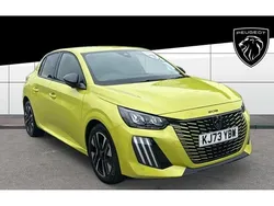 Yellow Used 2023 Peugeot 208 Allure Hatchback | £16,215 (A bit pricey)