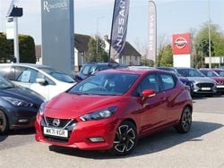 Red Used 2021 Nissan Micra Acenta Hatchback | £13,990 (Fair price)