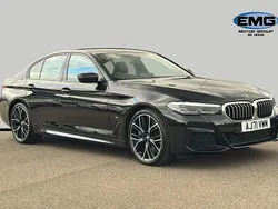 Black Used 2022 BMW 530 M Sport Sedan | £31,395 (Fair price)