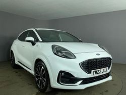 White Used 2022 Ford Puma Gen-E ST-Line SUV | £17,399 (Fair price)