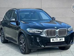Black Used 2021 BMW X3 M Sport SUV | £29,990 (Fair price)