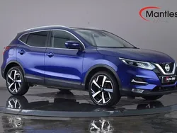 Blue Used 2019 Nissan Qashqai Tekna SUV | £11,650 (Fair price)