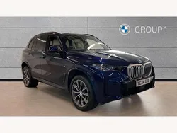 Blue Used 2024 BMW X5 M Sport SUV | £62,750