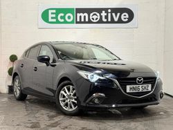 Black Used 2016 Mazda 3 Hatchback | £8,995 (Fair price)