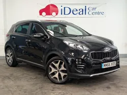 Black Used 2017 Kia Sportage GT-Line SUV | £9,990 (Good price)