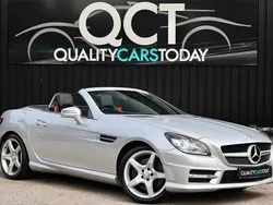 Silver Used 2011 Mercedes SLK200 Sport Edition Cabriolet | £8,995 (A bit pricey)