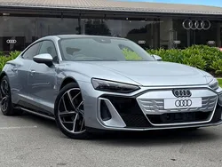 Silver New 2025 Audi e-tron GT quattro Advanced Sedan | £79,980