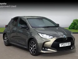 Titan bronze Used 2021 Toyota Yaris Hybrid Hatchback | £16,690 (Good price)