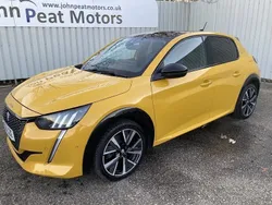 Yellow Used 2022 Peugeot 208 GT-line Hatchback | £15,499 (Fair price)