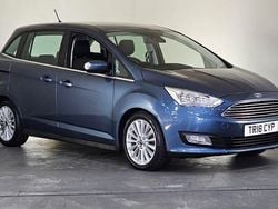 Blue Used 2018 Ford Grand C-Max Titanium MPV | £8,000 (Fair price)