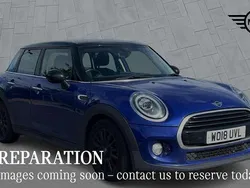 Blue Used 2018 Mini Cooper Hatch Hatchback | £13,850 (Fair price)