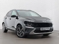 Black Used 2022 Hyundai Kona Premium SUV | £17,798 (Fair price)