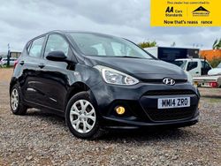 Black Used 2014 Hyundai i10 SE Hatchback | £6,388 (Fair price)