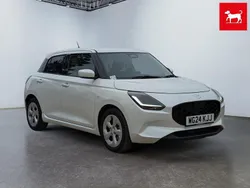 White Used 2024 Suzuki Swift Hatchback | £16,490 (A bit pricey)