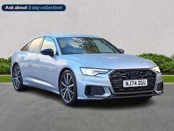 Silver Used 2024 Audi A6 Black Edition Sedan | £37,639 (Expensive)