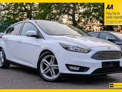 White Used 2017 Ford Focus Zetec Hatchback | £7,988 (Good price)