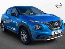 Blue Used 2021 Nissan Juke N-Connecta SUV | £13,800 (Fair price)