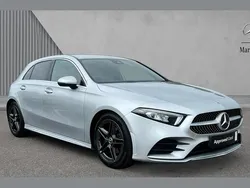 Silver Used 2021 Mercedes A200 AMG line Hatchback | £19,490 (Fair price)