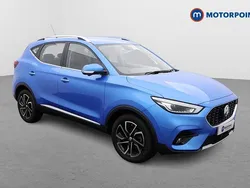 Blue Used 2022 MG ZS Exclusive Sedan | £14,749 (Fair price)