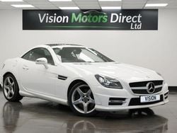 White Used 2014 Mercedes SLK250 AMG Cabriolet | £8,870 (Fair price)