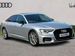 Silver Used 2023 Audi A6 Black Edition Sedan | £29,800 (Fair price)