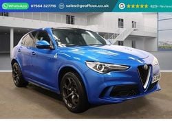 Blue Used 2019 Alfa Romeo Stelvio Quadrifoglio SUV | £31,995 (Good price)