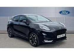 Black Used 2022 Ford Puma ST-Line X SUV | £16,418 (Fair price)