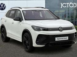 White New 2025 VW Tiguan Black Edition SUV | £43,000 (Expensive)