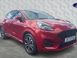 Red Used 2023 Ford Puma ST-Line SUV | £20,245 (Fair price)
