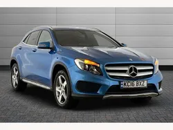 Blue Used 2016 Mercedes GLA200 AMG line SUV | £11,290 (Fair price)