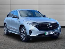 Silver Used 2020 Mercedes EQC400 Edition 1 SUV | £28,700 (Fair price)
