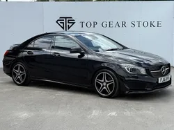 Black Used 2016 Mercedes CLA220 AMG line Sedan | £13,295 (Fair price)