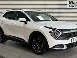 White Used 2022 Kia Sportage Launch Edition SUV | £19,377 (Good price)