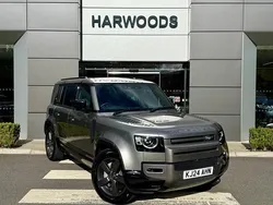 Silver Used 2024 Land Rover Defender HSE Dynamic SUV | £68,490 (Good price)