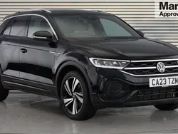 Black Used 2023 VW T-Roc R-line SUV | £26,909 (Fair price)