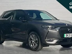 Grey Used 2021 DS Automobiles DS3 Crossback E-Tense Ultra Prestige SUV | £11,486 (Fair price)