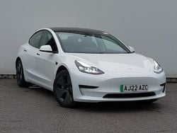 White Used 2022 Tesla Model 3 RWD Sedan | £20,498 (Fair price)