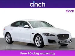 White Used 2017 Jaguar XF Portfolio Sedan | £10,149 (Fair price)